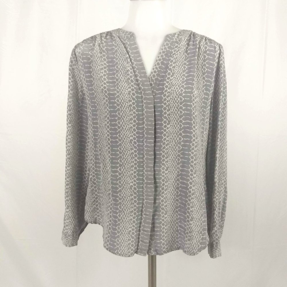 Cynthia Rowley Size Small Blouse Top Animal Print